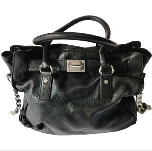 Michael Kors women's black crossbody  leather bag  size OS